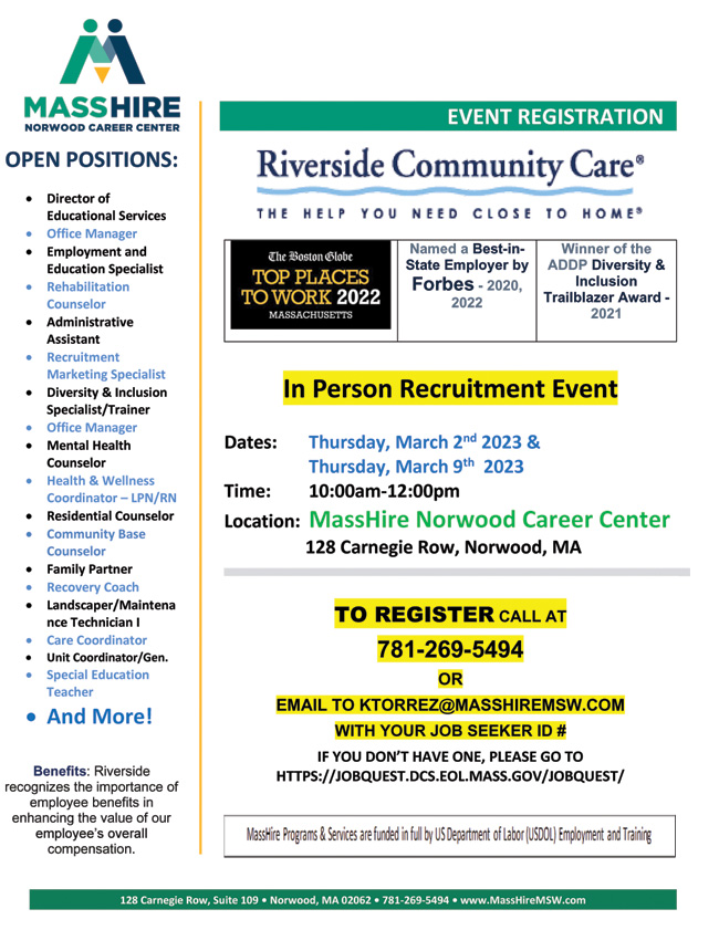 Riverside Community Care flyer jpeg